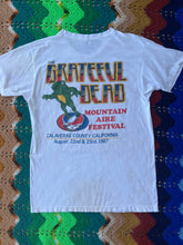 Load image into Gallery viewer, Vintage Grateful Dead 1987 Mountain Aire Festival Concert T-Shirt