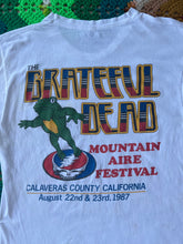 Load image into Gallery viewer, Vintage Grateful Dead 1987 Mountain Aire Festival Concert T-Shirt