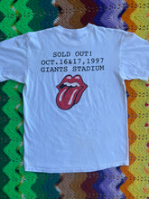 Load image into Gallery viewer, Vintage I Heart NY Rolling Stones 1997 Concert at Giants Stadium T-Shirt