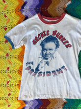 Load image into Gallery viewer, Vintage 70s Archie Bunker For President Ringer T-Shirt

