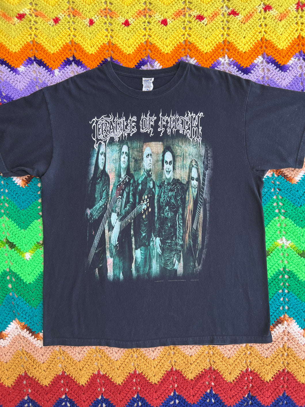Y2K 2011 Cradle Of Filth Thank Your Lucky Scars T-Shirt