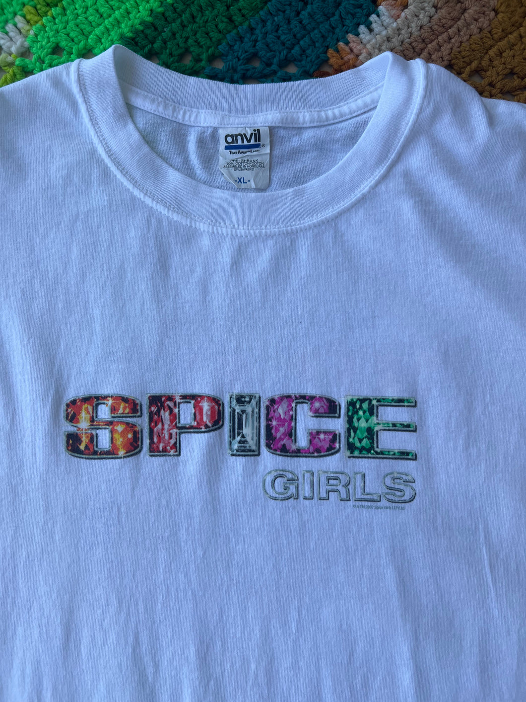 Vintage Y2K Spice Girls 2007 World Tour T-Shirt