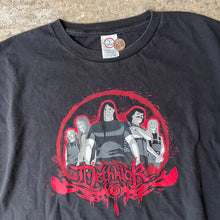 Load image into Gallery viewer, Vintage Y2K Dethklok Adult Swim Cartoon Network Canceled Tour T-Shirt
