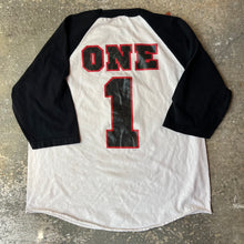 Load image into Gallery viewer, Vintage Y2K 2003 Metallica One Black &amp; White 3/4 Raglan T-Shirt
