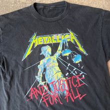 Load image into Gallery viewer, Vintage 90s Metallica And Justice For All Album Promo T-Shirt
