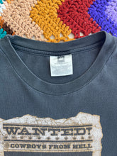 Load image into Gallery viewer, Vintage 1998 Pantera Wanted! Cowboys From Hell T-Shirt
