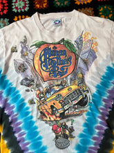 Load image into Gallery viewer, Vintage The Allman Brothers Band 1998 Tour NYC Liquid Blue Tie Dye T-Shirt
