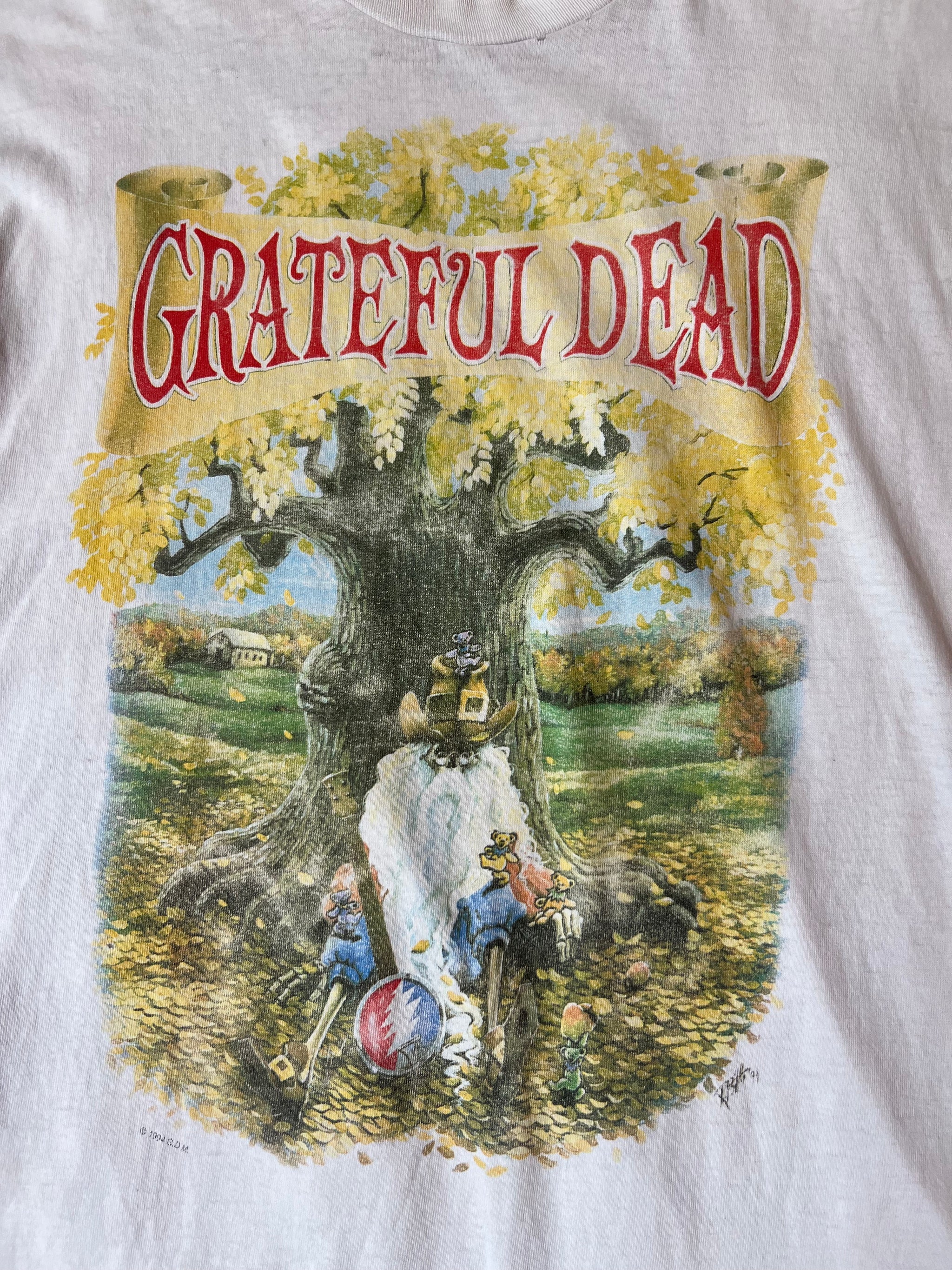 Vintage Grateful Dead 1994 Madison Square Garden NYC Concert T 