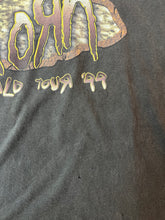 Load image into Gallery viewer, Vintage Korn &amp; Rob Zombie 1999 World Tour T-Shirt

