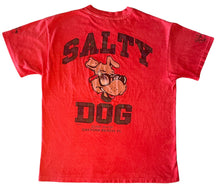 Load image into Gallery viewer, 90s Daytona Salty Dog Surf Shop Over Dyed Tee (L)
