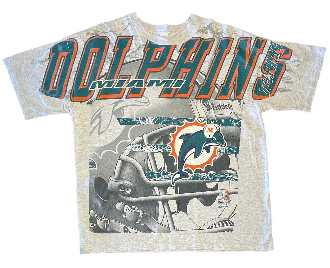 90s Miami Dolphins AOP Tee (XL)