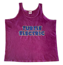 Load image into Gallery viewer, 90s Turtle Electric Over Dyed Tank Top (L)
