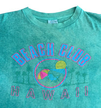 Load image into Gallery viewer, 90s Beach Club Hawaii Over Dyed Tee (XL)
