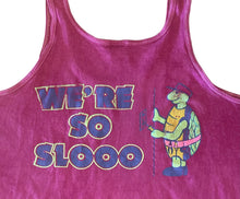 Load image into Gallery viewer, 90s Turtle Electric Over Dyed Tank Top (L)
