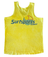 Load image into Gallery viewer, 90s Surfsports Hawaii Over Dyed Tank Top (L)
