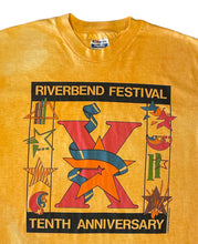 Load image into Gallery viewer, 80s Riverbend Festival Over Dyed Tee (L)
