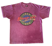 Load image into Gallery viewer, 90s Snap-On Over Dyed Tee (XL)
