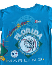 Load image into Gallery viewer, 90s Florida Marlins AOP Tee (L)
